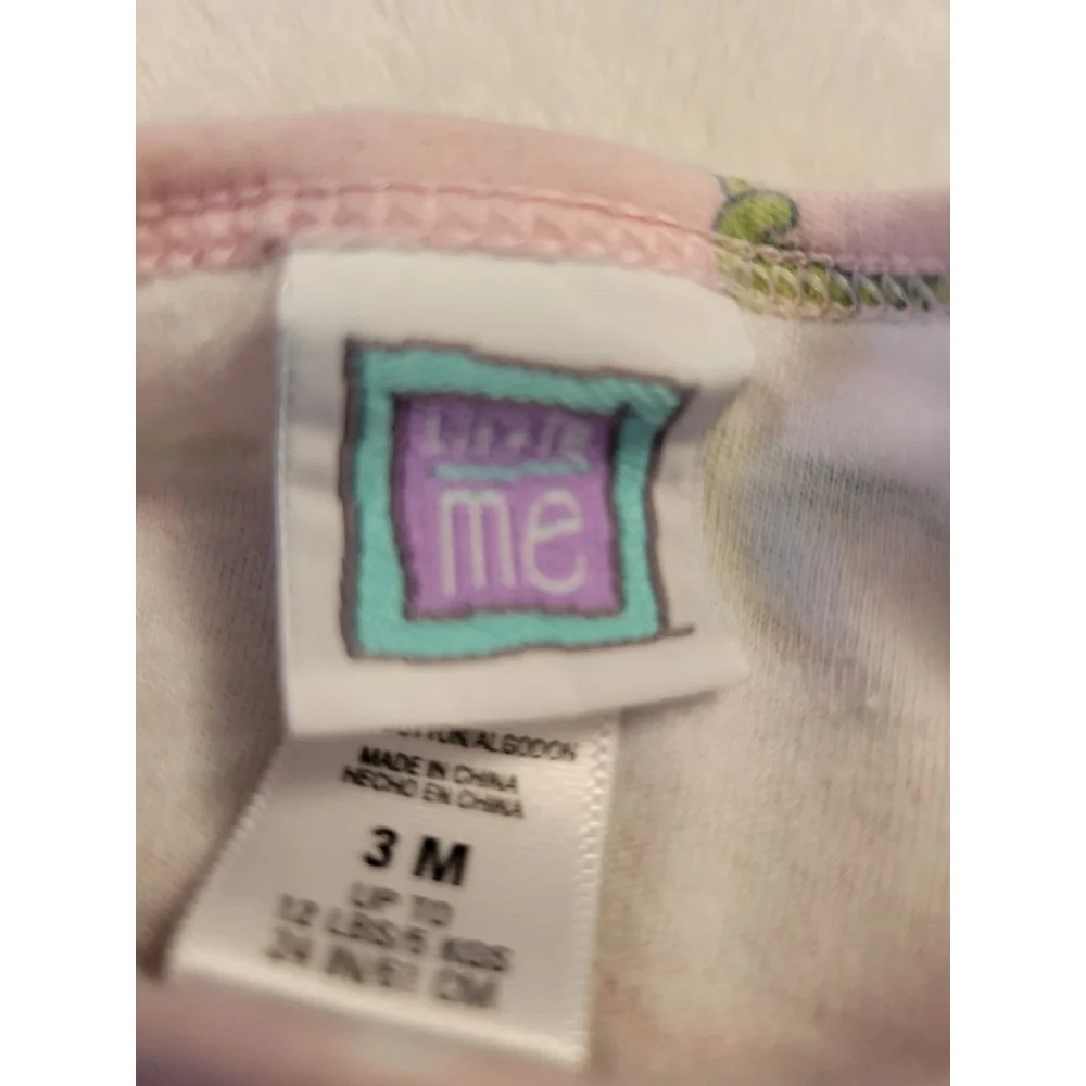 Baby Girl Sleep and Play Bundle 3M Carter’s Little Me 5pc Sleeper Lot